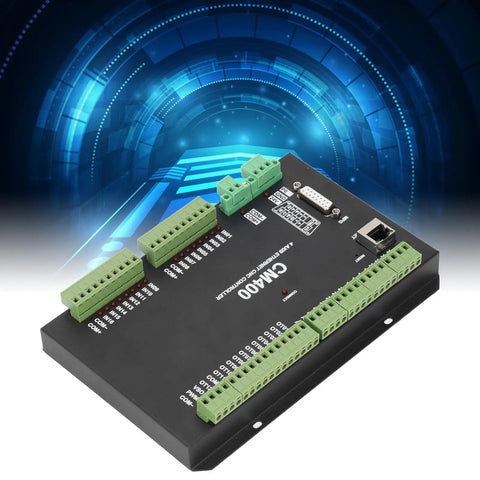 4 Axes CNC Controller Board High Performance Aluminum Motion Card With 1MHz Pulse Frequency For CNC Machining Systems 24V Power Supply