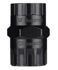 2 In 1 Speed Cassette Lockring Tool showing black steel construction for bike cassette and freewheel removal