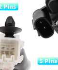 Rear Liftgate Lock Actuator With Cable Replacement For Honda Odyssey 2018-2022 And Honda CR-V 2017-2021 connectors with 2 and 5 pins