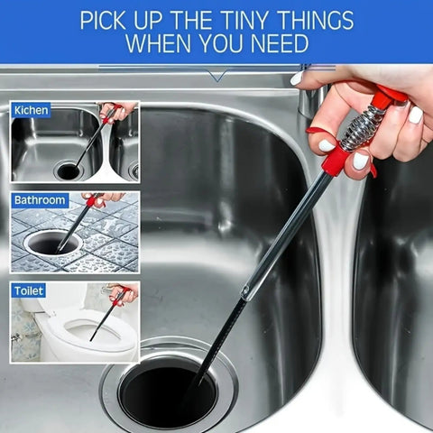 3 Pack Telescoping Magnetic Pick Up Tool Set With Extendable Bendable Sticks Including 15Lb Telescoping Magnet From 7.2 To 30.7 Inches, 1Lb Extendable Magnet From 4.5 To 19.5 Inches, And 24 Inch Flexible Magnet Sweep Retriever