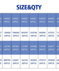 Table showing sizes and quantities in Nitrile 90 O-Ring Kit for Cat Excavator Hydraulic Hose Fittings, 32-Piece Buna N Set.
