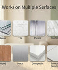 256 Piece Bulk Pack Clear Silicone Cabinet Door Bumpers Sticks Like Glue Half Inch Rubber Furniture Protectors for various surfaces