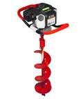 One Person Earth Auger Powerhead 43cc 2 Cycle Viper Engine With 30 To 1 Transmission Lightweight Yet Tough 5 Year Limited Warranty Red Bit