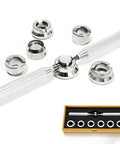 All In One Watch Case Opener Tool Kit With Six Grooved Chuck Sizes 18.50Mm 20.20Mm 22.50Mm 26.50Mm For Easy Caseback Removal And Watch Repair