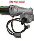 Heavy Duty 220 Watt Power Steering Kit Delivers Pure Butter Handling For Sprint Car Track Builds Squelches Jittery Feedback Adapts Seamless To Mini Sprint Frames - 220 watt motor with wiring.