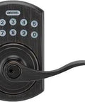 WiFi Smart Lock Lever In Tuscany Bronze Ready For Your Router, Lets You View Access History, And Pairs With Edge State Cloud