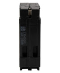 Side view of RV Circuit Breaker 30/20 Amp Twin Single Pole 120V Thermal Magnetic Plug-In Type QT Compatible