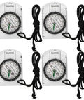 4 Pack Map Scale Acrylic Outdoor Navigation Tools For Hiking And Camping Survival With Hanging Rope And Carry Buckle