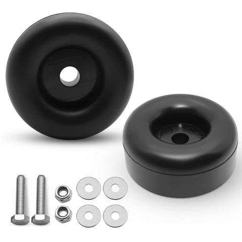 Beefy Heavy Duty Rubber Anti Vibration Foot 1 X 2 Point 5 Inch Shock Pad For Air Compressors Pressure Washers Generators Pumps