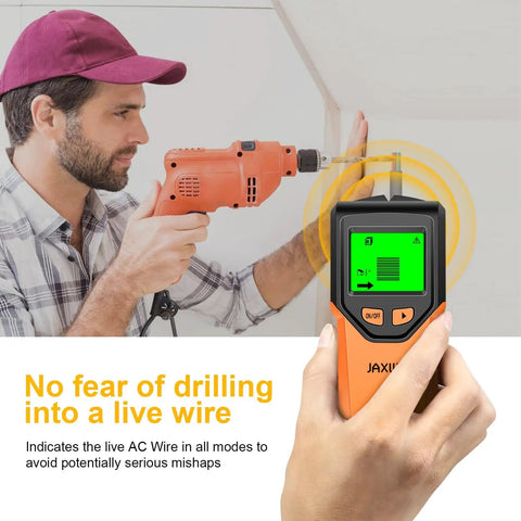 Nifty Heavy Duty 5 In 1 Wall Stud Scanner With Hd Lcd Display And Smart Sensor Technology And Dead Nuts Accurate Ac Wire And Wood Joist Detector For Quick Diy Fixes