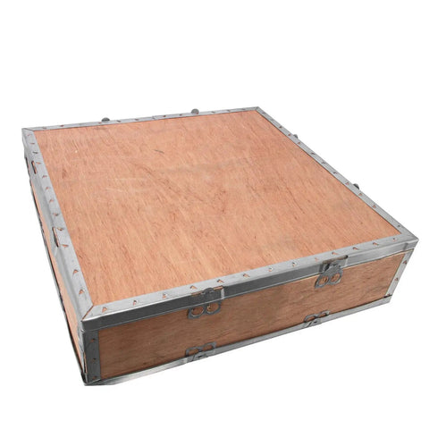 Durable Job Site Heavy Duty Drive Sprocket With Six Bolt Holes And Seventeen Teeth Quick Setup Replacement For Jcb 180T 190T 1110T Skid Steer Loader Real Deal Part Oem 33120150 in a sturdy wooden box.
