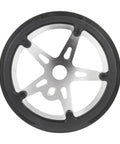 Heavy-Duty 44T Chainring For 1-Piece Cranks With Double Chain Guard 1/2 X 3/32 Inch Replacement Steel Sprocket Black Finish
