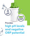 Alkaline Water Filter Cartridges 3 Pack BPA Free For Brita Pitchers Raises pH Adds Magnesium Improves Taste And Odor