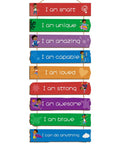 Set Of 9 Rainbow Themed Wood Wall Plaques For Boys Room With Inspirational Quotes Hanging Signs For Kids Bedroom Decor Motivational Wall Art