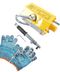 Permanent Magnetic Lifter Lifting Magnet For Steel Sheets 2200 Lbs 1000 Kg Neodymium Hoist with gloves and accessories
