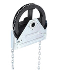 Garage Door Jackshaft Chain Hoist 1 To 1 Reduced Drive, 331 Lbs Capacity, durable iron construction, close-up view