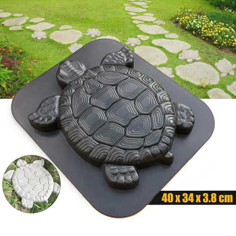 Durable ABS Turtle Shape Stepping Stone Mold For DIY Garden Pathways And Lawn Landscaping Paving Paver For Patio Decor