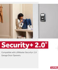 Security Plus 2.0 Compatible Garage Door Control Panel With WiFi Must Be Wired For Power Works Only With MyQ Enabled Openers