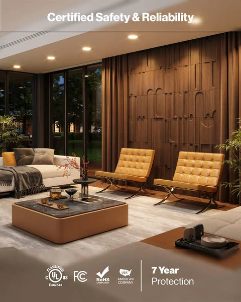 20 Pack 6 Inch Retrofit LED Recessed Lights Featuring 5 Cct Adjustable Warmth And Full Dimming Capabilities To Light Up Your Hangout In Style These Ultra Bright 15W Equivalent Panels Offer Slick Designs And No Sweat Installations For Modern Homes