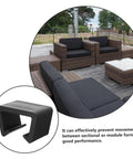 12 Pack Patio Furniture Clips And Sofa Fasteners For Outdoor Sectional Couches Easy Install Rattan And Wicker Furniture Connection Clips Garden Sofa Clips No Tools Needed