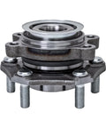 Front Wheel Bearing And Hub Assembly With ABS Direct Fit For Nissan Sentra 2013 Through 2019 Leaf 2013 Through 2017 NV200 2013 Through 2021 City Express 2015 Through 2018 5 Lug Replacement Kit, front view