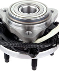 Front Wheel Hub Bearing Assembly With ABS 5 Lug For Ford Explorer 1995 To 2001 showing top and side with wiring