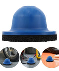Heavy Duty Polishing Wheel Kit For Car Brakes And Rims With Silicon Carbide Abrasive, Wire Brush Grinders, blue polishing wheel.