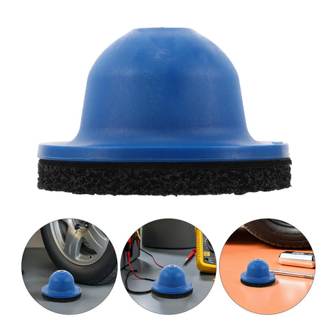 Get That Wheel Hub Looking Fresh With Heavy Duty Wire Brush Grinding Discs And Silicon Carbide Polishing Wheels For Serious Car Detailing And Metal Surface Restoration Efforts, blue polishing pad for wheel hubs.