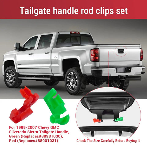 Heavy Duty 2041 Piece Shop Essentials Kit With Beefy Push Pin Retainers And Door Trim Clips To Fix Your Ride Quick Features Forty Two Proven Sizes For Toyota Ford Honda Chevy And Gm Trucks tailgate handle rod clips set for Chevy Silverado