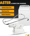 Washer Door Lock Latch Switch Replacement For Cabrio And Top Load Washers with Maytag Kenmore, shown with washer.