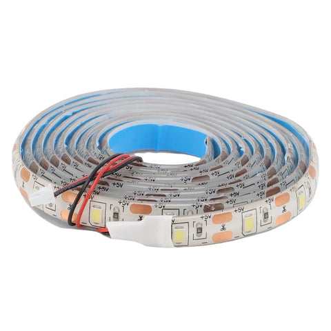 Coiled 3D Printer LED Light Strip Bar For Clear Print Visibility Flexible 1.5m Enclosure Lighting With 75 Cool White LEDs USB Powered