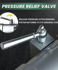 Heavy Duty VgtHK 1100W Electric Hydraulic Rebar Bender pressure relief valve for quick operation and efficiency on job sites.