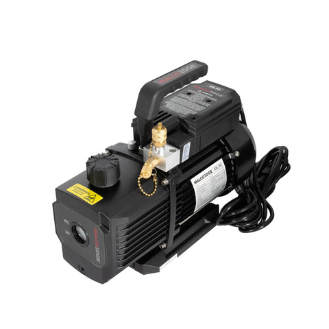 Heavy Duty Half Horsepower Hvac Vacuum Pump Cranking Out 5.3 CFM Pulls With Spark Proof Guarding For Slick A2l And A3 Refrigerant Jobs On Dual Voltage Ac Systems That Handle The Heat Like A Champ