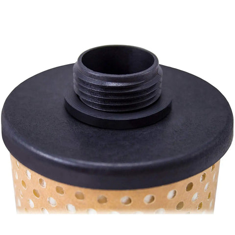 Close-up of See Through Bowl Fuel Tank Filter Water Block Element Replacement 17 Micron Filtration For Gasoline And Diesel top view