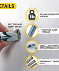 Heavy Duty Toggle Bolts For Drywall Hollow Wall Anchors Kit With Driver Bit, 30 Sets, wing nut design in wall insertion