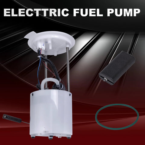 Electric Fuel Pump With Sending Unit For 2010 To 2012 Ford Escape And 2010 To 2011 Mercury Mariner And 2010 To 2011 Mazda Tribute V6 3 0L Replacement E2554M Does Not Include Pressure Regulator Plug And Play Direct Fit, product display image.