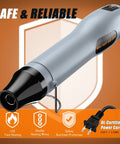 Mini Heat Gun With Dual Temperature Control 482F And 662F For Crafting Pro Results Overload Protection Ergonomic Design Compact DIY Tool