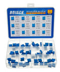 12 Value 60 Piece 3296W Multiturn Trimmer Potentiometer Kit for DIY Makers shown in a storage case with assorted values.