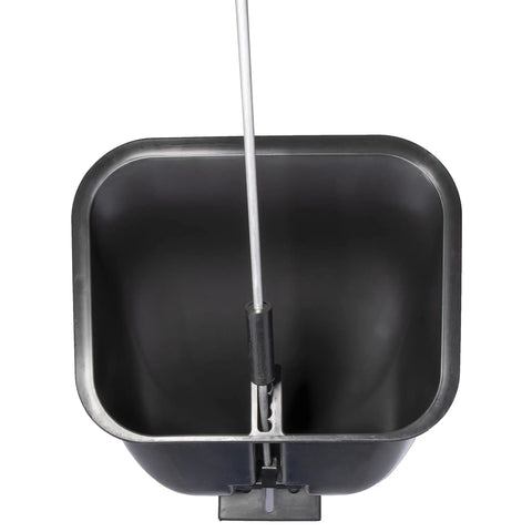 Top view of Fert A Ply Side Dress Fertilizer Applicator for 10001 Garden Seeder with durable poly container