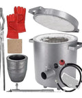 All In One Home Metal Tool Kit With Stable Support Frame And Tongs For Safe, Easy Metalworking Projects, Compact Design