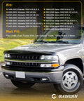 Durable Nylon Fuel Line Repair Kit For Chevy Silverado GMC Sierra 1999 2003 Pickups 4.8L 5.3L 6.0L 8.1L V8 compatibility chart