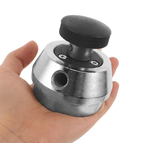 Replacement Lathe Machine Handle Base M12x3 Thread Hole With Durable Plastic And Metal Build For Drilling And Workshop Use Fits Z5122 Z516 Z4116 Z516A Bench Drills For Enduring Performance, 70x70x65 mm