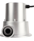 Front view of Micro Hydro Turbine Generator With Permanent Magnet Brushless Motor For Small Streams Off Grid Battery Charging.