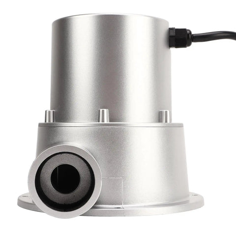 Front view of Micro Hydro Turbine Generator With Permanent Magnet Brushless Motor For Small Streams Off Grid Battery Charging.