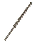 2 Inch Carbide Tipped SDS Max Masonry Drill Bit With Cross Tip And Wide Flute shown in side view