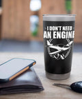 Glider Plane Humor Stainless Steel Insulated Tumbler For Aviation Geeks And Plane Nerds, Keeps Coffee Hot And Beverages Cold