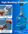 Fast Cure 5 Minute Epoxy Kit 3.4oz Clear High Strength 2 Part Glue With Mixing Tools Waterproof Adhesive demonstration