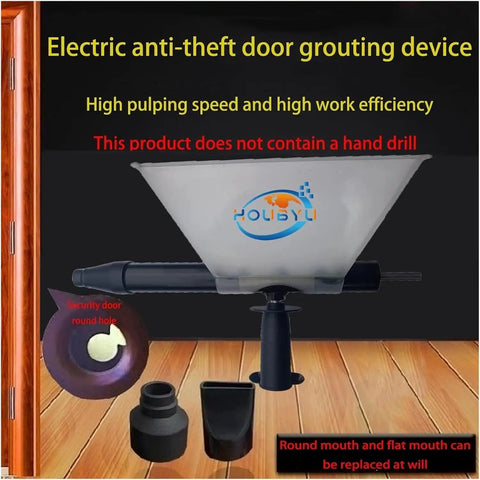 Portable Electric Grout Gun For Tile And Masonry Pointing Workhorse With Nine Nozzles No Drill Required Caulking Sprayer