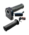 36V Twist Throttle Grip Replacement With LCD Voltage Display And Cruise Control Button for e-bikes and scooters