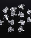 Transparent Shelf Support Pegs 95 Pack For Bookcases And Furniture 5mm Cabinet Clips Built Tough Durable Steel And PVC Construction